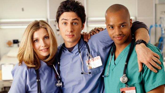scrubs - Top 10 delle migliori serie tv sull'amicizia